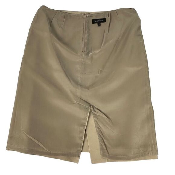 Talbots Light Tan Straight Skirt size 10 - Picture 5 of 8
